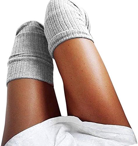 Women Girls Over The Knee Socks Leg Warmer Stockings Boot Thigh High Long Socks