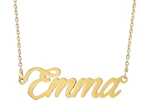 AOLO Customize Name Necklace Name Pendant Any Name Mother Gift