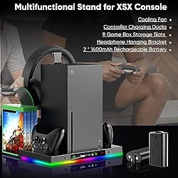 Upgrade Cooling Fan &Dual Controller Charging