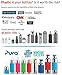Pura Big Mouth Insulated Stainless Steel - Sport Water Bottle w/Silicone Sleeve for Warm & Cold Drinks, Plastic-Free, MadeSafe Certified, Medical-Grade Silicone for Kids & Adults – Red, 28oz