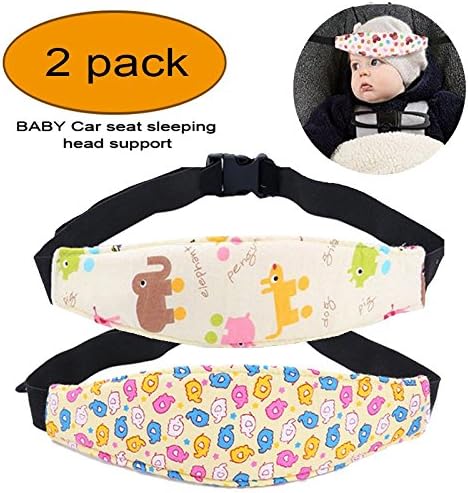 Baby Head Support, Safety Car Seat Neck Relief, Safety Stroller Sleeping Belt，Offers Protection and Safety for Kids