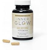 Inner Glow Age Defense Vitamins - Dual Doctor Developed, Antioxidant Skin Support, Polypodium Leucotomos Formula, Vegan, Gluten‑Free &mdash; 60 Capsules