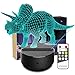 Night Light 3D Dinosaur Triceratops 3D Lamp Optical Illusion Nightlight Animals Bedside Lamp 7 Colors Changing LED Lamps with Remote Birthday Gifts for Girls Kids Baby Boys (Dinosaur Triceratops)