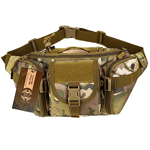 DYJ Tactical Waist Pack Bag Military Waist Pack Portable Fanny Packs