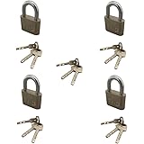 Vorhängeschlösser Set 50mm Generalschlüssel Kellerschloss