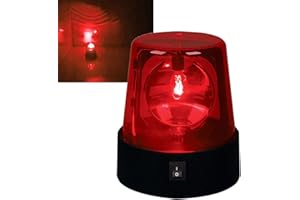 ANER LED Strobe Light, 3 Inch LED Beacon Flashing Light, Disco Party Rotating Lamp DJ Flashing Stage Lights Police Light Toy 