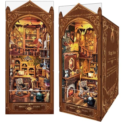 Book Nook Kit Magic Store Dollhouse Booknook