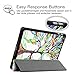 Fintie SlimShell Case for iPad 6th / 5th Generation (2018 2017 Model, 9.7 Inch), iPad Air 2 / Air 1 (9.7 Inch) - Lightweight Stand Smart Protective Cover with Auto Sleep/Wake, Love Tree