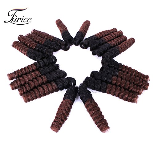 10inch Synthetic Afro Curls Braiding Hair 20roots/pack Jamaican Bounce Twist Braids Crochet Hairs10inch toni^^^1b 30