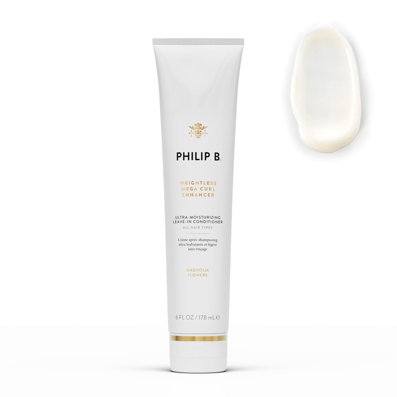 Philip B Weightless Mega Curl Enhancer 178ml - crema idratante senza risciacquo