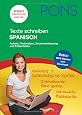 PONS Texte schreiben Spanisch: Aufsatz, Textanalyse, Zusammenfassung