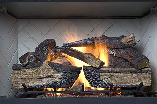 Sure Heat CS30DBRNL-60 Vented Gas Log Set, 30", Oak