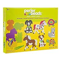 Perler Pet Parade Deluxe Fuse Bead Craft Activity Kit, 5019 pcs