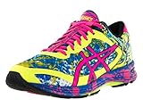 ASICS Women's Gel-Noosa Tri 11 Running Shoe (7.5 B(M) US, Safety Yellow/Hot Pink/Electric Blue)