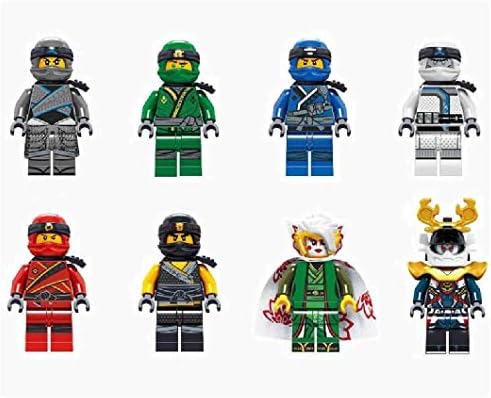 NinjaGo Samurai 8 Piece Set Minifigures
