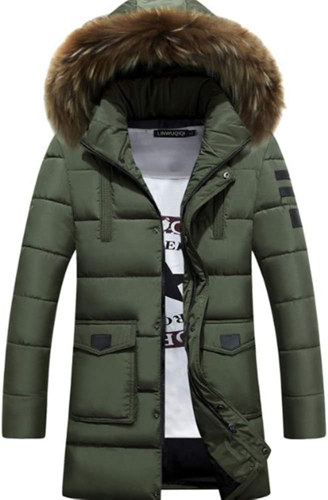 green winter coat