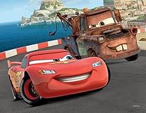 Disney Pixar Cars Mater & Lightnin McQueen Lenticular 3D Puzzle - 24 Pieces