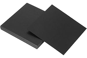 Generic 40Pcs Kraft Paper, 4 x 4 Inch Kraft Cardstock Paper Sheets Kraft Cardstock Cutouts for Art Supplies, Origami, Paper C