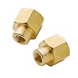 Legines Brass Reducing Coupling 1/2" NPT Female x