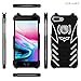 Cool Tough Metal Case for iPhone 12 Pro Max (6.7 inch), Anti-Fall Shockproof Aluminum Alloy Bumper Protective Skin Scratchproof Frame Back Plate Cover Black