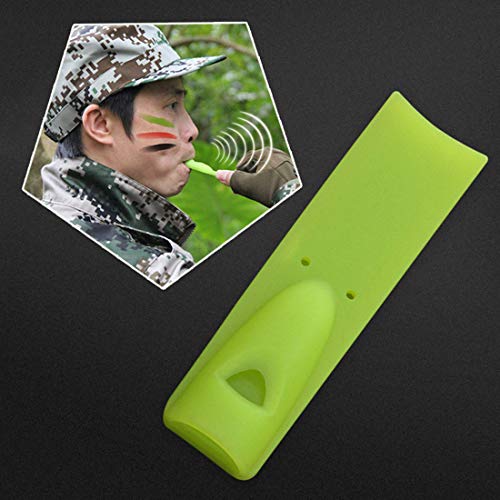 FREAHAP R Multifunctional Spork 6 in 1 Camping Cutlery Spoon Fork Knife Combo with Bottle Opener Scaler Fish Spear Multitool for Camping Hiking Travel PSK Survival Silver+Green