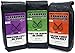 3lb Variety Pack (Three 16oz Bags) - Ground Coffee Sampler Variety Pack Strong Caffeine Content - InfuSio Turbo Charged Coffee Performance Pack (Breakfast Blend / Costa Rica Blend / Hazelnut)