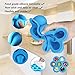 Voloop Silicone Egg Bites Molds and Steamer Rack Trivet with Silicone Handles Compatible with Instant Pot Accessories Instant Pot Accessories 6Qt or 8Qt Pressure Cooker, Freezer Accessory(3Pcs/Set)