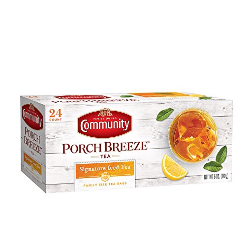 Click Here to See More Images Community Coffee Iced Tea Bags, Family Size, 24 ct., (Pack of 6)