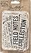 Quote Chips by Tim Holtz Idea-ology, Chipboard, 58 Quote Chips (TH93563)