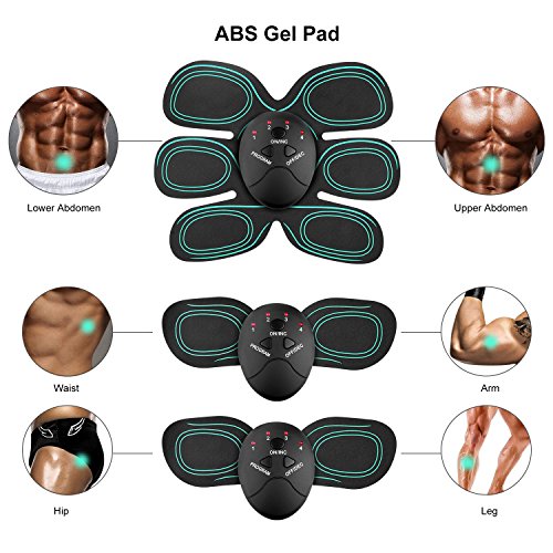 AUKUYEE Muscle Toning Tool Fitness Equipment for Men Women, Home and Office, Abdomen/Arm/Leg