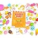 Pidoko Kids Random Assorted Squishies - 30 Pack Squishy (Each Pack has Panda and Unicorn)- Cream Scented Jumbo, Medium, Mini, Soft Slow Rising - Phone Straps, Key Chain, Headphone Jack (30 Pcs)