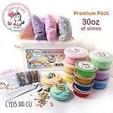 Unicorn Slime Kit makes great girls toys. The Fluffy Slime comes with lovely slime scents. A unicorn surprise awaits you with all the slime supplies you need. Great for Unicorn Birthday & Party