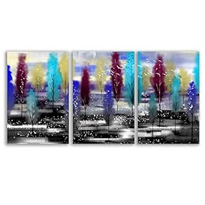 Abstract Cloud Tree Pictures Home Wall for Bedroom...