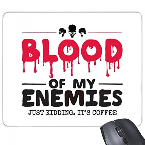Zombie Biochemical Horror Bloody Kidding Theme English Gift Rectangle Non-Slip Rubber Mousepad Game Mouse Pad Gift