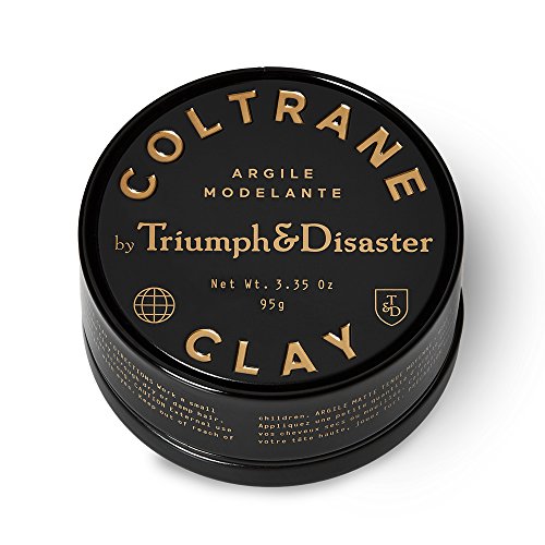 Triumph & Disaster Coltrane Clay 3.35oz Γ’β¬β Designer Matte Medium Hold Conditioning Hair Styling Clay Made with Natural White Clay Beeswax and Pracaxi Oil Triumph & Disaster Coltrane Clay 3.35oz Γ’β¬β Designer Matte Medium Hold Conditioning Hair Styling Clay Made with Natural White Clay Beeswax and Pracaxi Oil