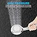 Shower Head,Handheld Shower Head, 6 Functions High Pressure Rainfall Shower Head Leakproof Filtered Shower Head with Hose and Adjustable Bracket, Stylish and Durable