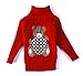 MIQI Boys Christmas Turtleneck Sweater Kids Knit Sweater for Girls
