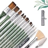 Premium Art Paint Brush Set, 14 Piece Inclunde
