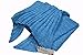 Hughapy Christmas Soft Mermaid Tail Blanket Handmade Living Room Sleeping Blanket for Kids Adult (Blue,Adult)