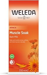 Weleda Arnica Muscle Soak 200 ml Bath Salts Arnica Bath Oil view 2