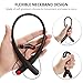 Bluetooth Headphones, BestOnly Wireless Neckband Headset Sweatproof Stereo Sound Earbuds with Mic-Black