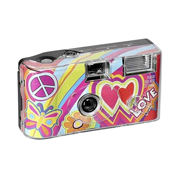 Single use Kamera Flash 400 27 love rot