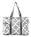 N Gil All Purpose Organizer Medium Utility Tote Bag (Geo Grey)