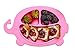 Suction Plate For Toddlers Pink Elephant by OYYO