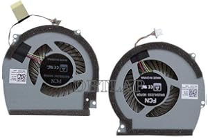 DBTLAP New Laptop Fan Compatible for Dell Inspiron 15-7000 15R 7566 7567 L + R Set Cooling Fan 0147DX 0NWW0W
