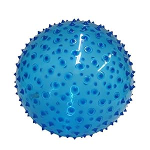 Edushape The Original Sensory Ball for Baby – 7” Transparent Trendy Color Baby Ball That Helps Enhance Gross Motor…