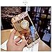 iPhone 6S Case,iPhone 6 Case, PHEZEN Luxury Crystal Rhinestone Soft TPU Rubber Bumper Case Bling Diamond Glitter Makeup Mirror Back Case with Ring Stand Holder for iPhone 6/6S (4.7 inch), (Gold)