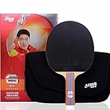 DHS Ping Pong Table Tennis Racket Paddle Bat 6 Star Shakehand Long Handle 6003