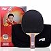 DHS Ping Pong Table Tennis Racket Paddle Bat 6 Star Shakehand Long Handle 6003