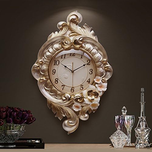 3d Wall clock European style Modern [art] Quartz Wall clock Quiet Not tick 26 inches-A 26inch